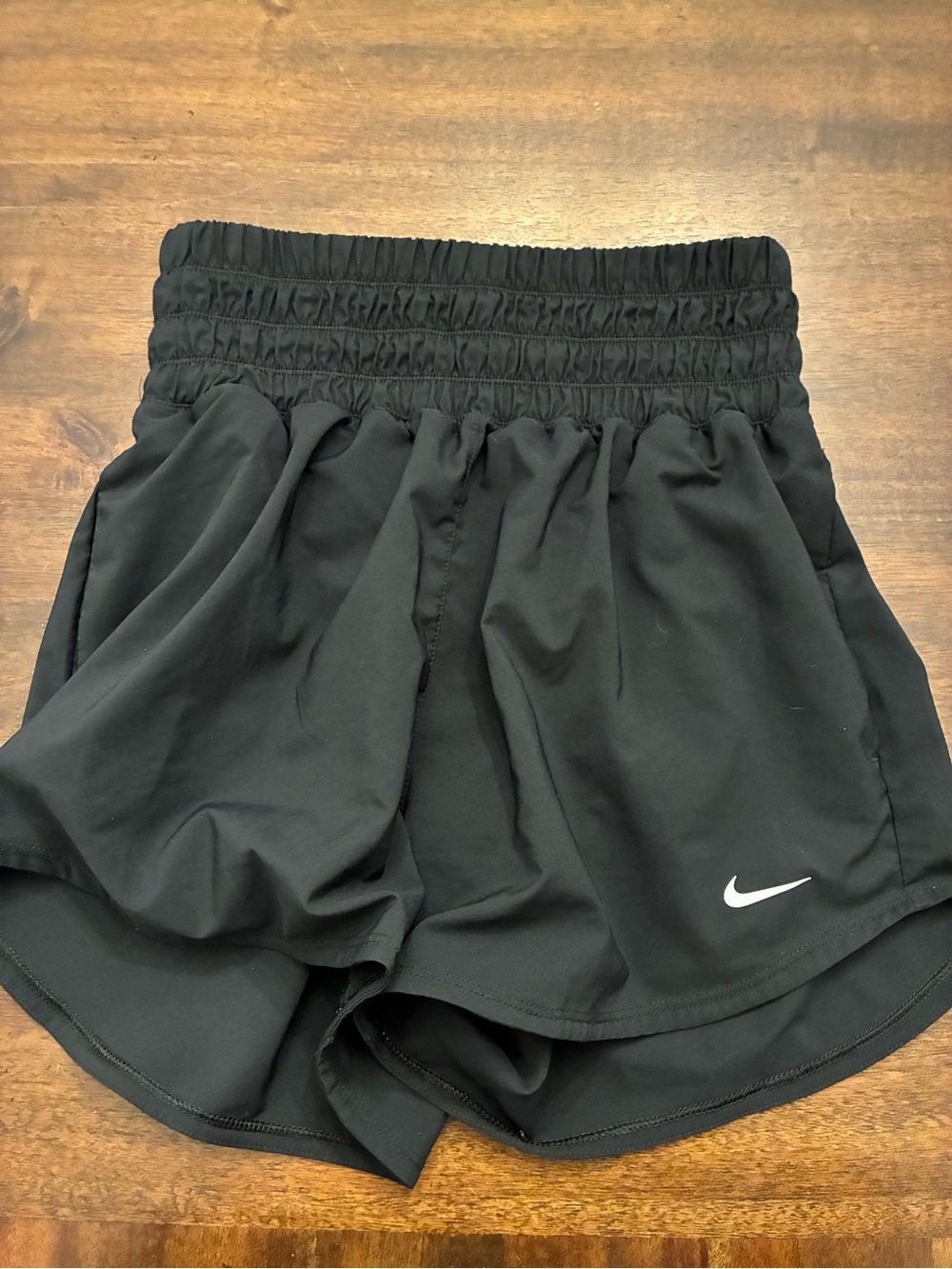 Nike Shorts Small One Dri-Fit Ultra High-Waisted Women’s Athletic Running Black